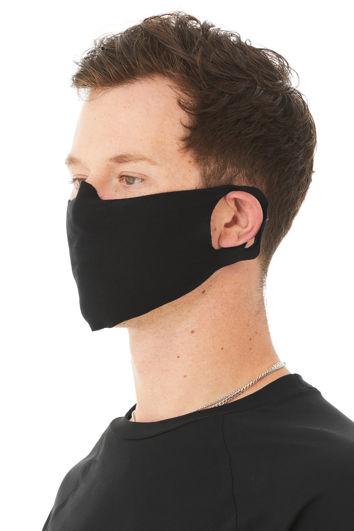 Press Press Merch - Virginia - Custom Face Mask - 1-Color printable area on this 1Ply Face Covering.