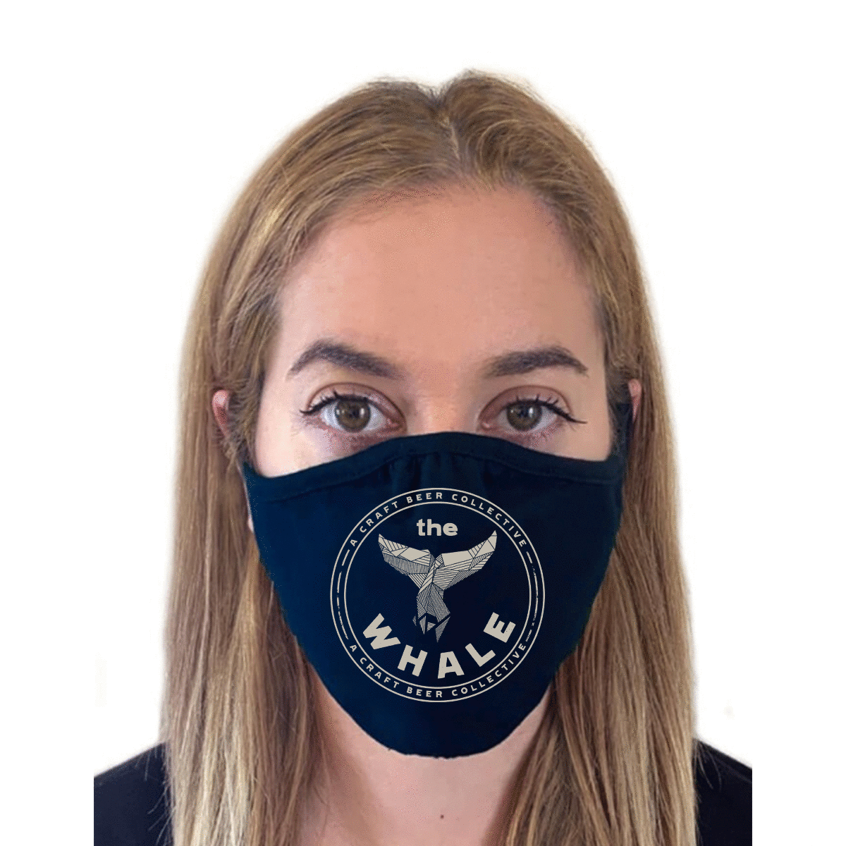 Press Press Merch - Virginia - Custom Face Mask - Brewery or Craft Beer Bar Logo printed on a face mask